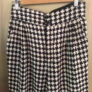 Ace & Jig Kate Trousers high-waist button pants in Tuxedo textile